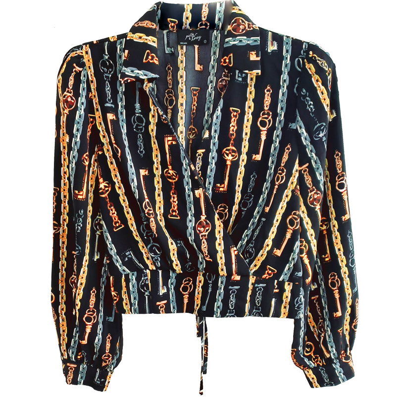 Blusa Gold Keys