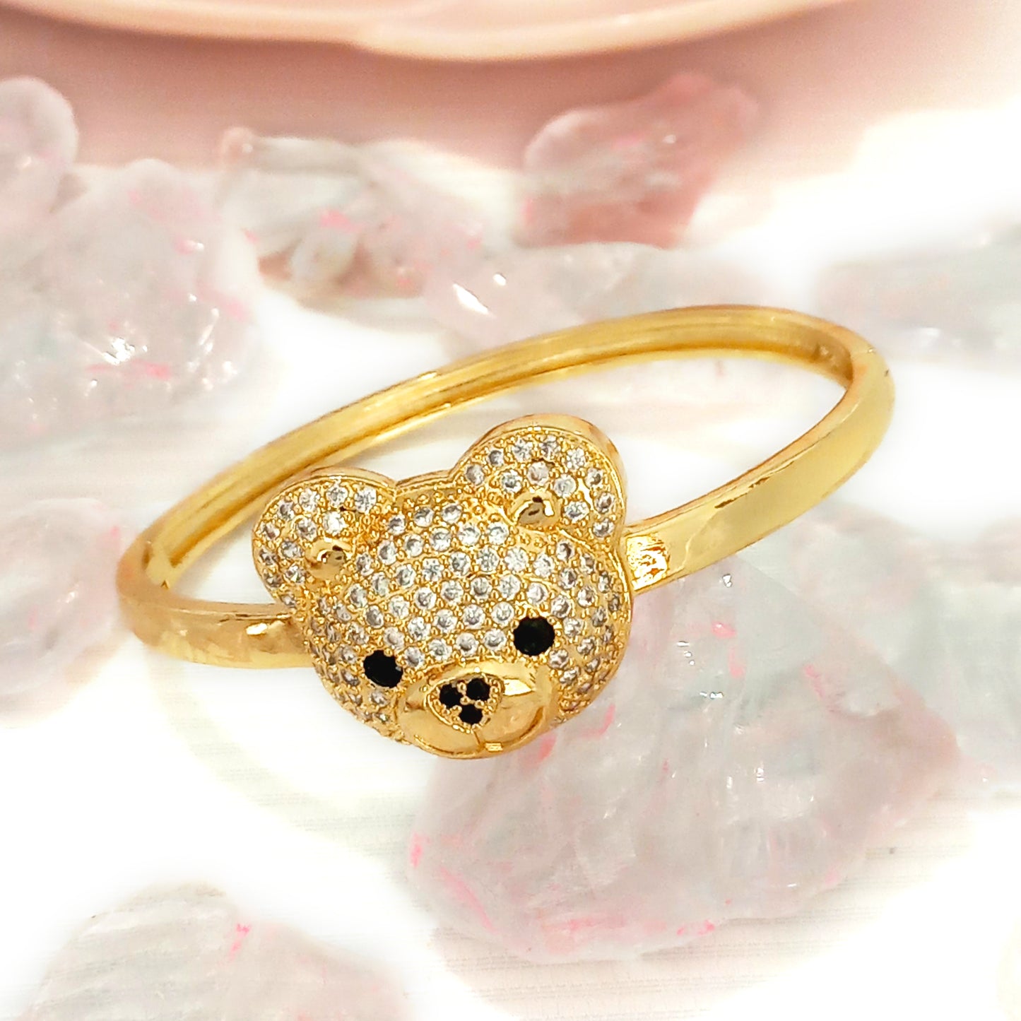 Brazalete Oso Resplandor Dorado