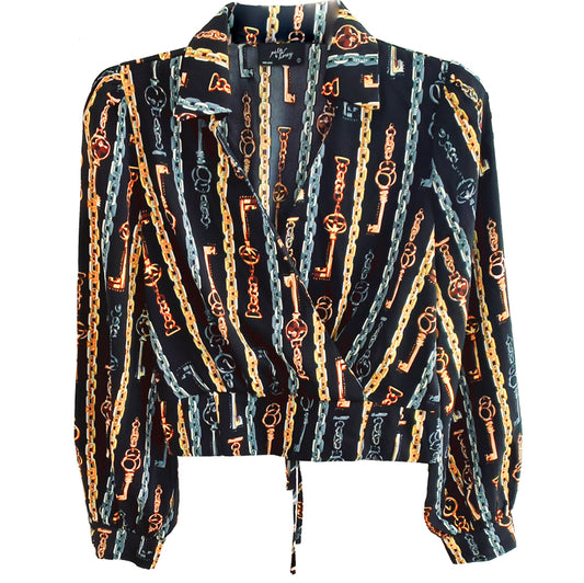 Blusa Gold Keys